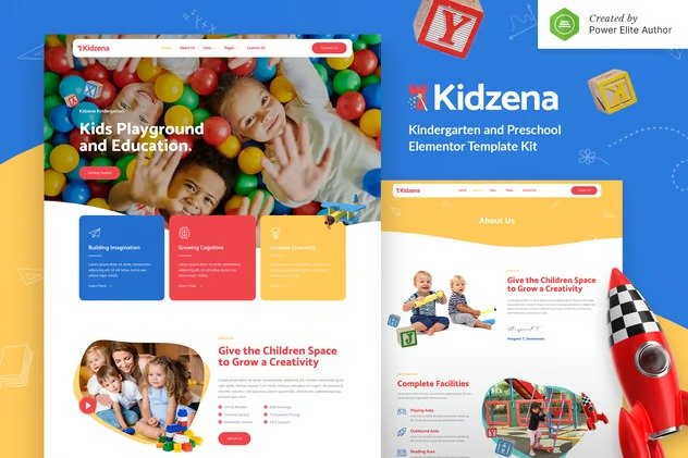 Kidzena-–-Kindergarten-Preschool-Elementor-Template-Kit.jpg Kidzena – Kindergarten & Preschool Elementor Template Kit - Image 1
