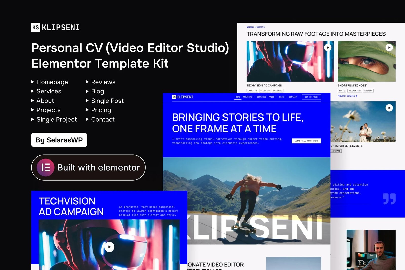 KlipSeni-Personal-CV-Video-Editor-Elementor-Template-Kit.jpg KlipSeni - Personal CV Video Editor Elementor Template Kit - Image 1