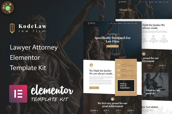 KodelawKit-Cover-Image.webp Kodelaw - Lawyer Attorney Elementor Template Kit - Image 1