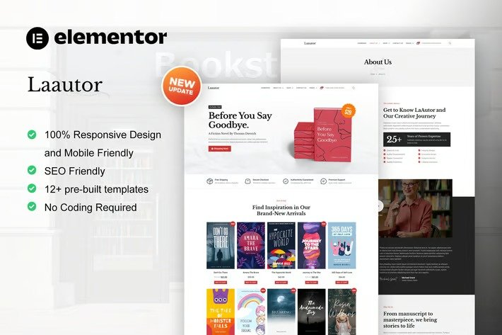 LaAutor-Author-Publisher-Elementor-Template-Kit-1.jpg LaAutor - Author & Publisher Elementor Template Kit - Image 1