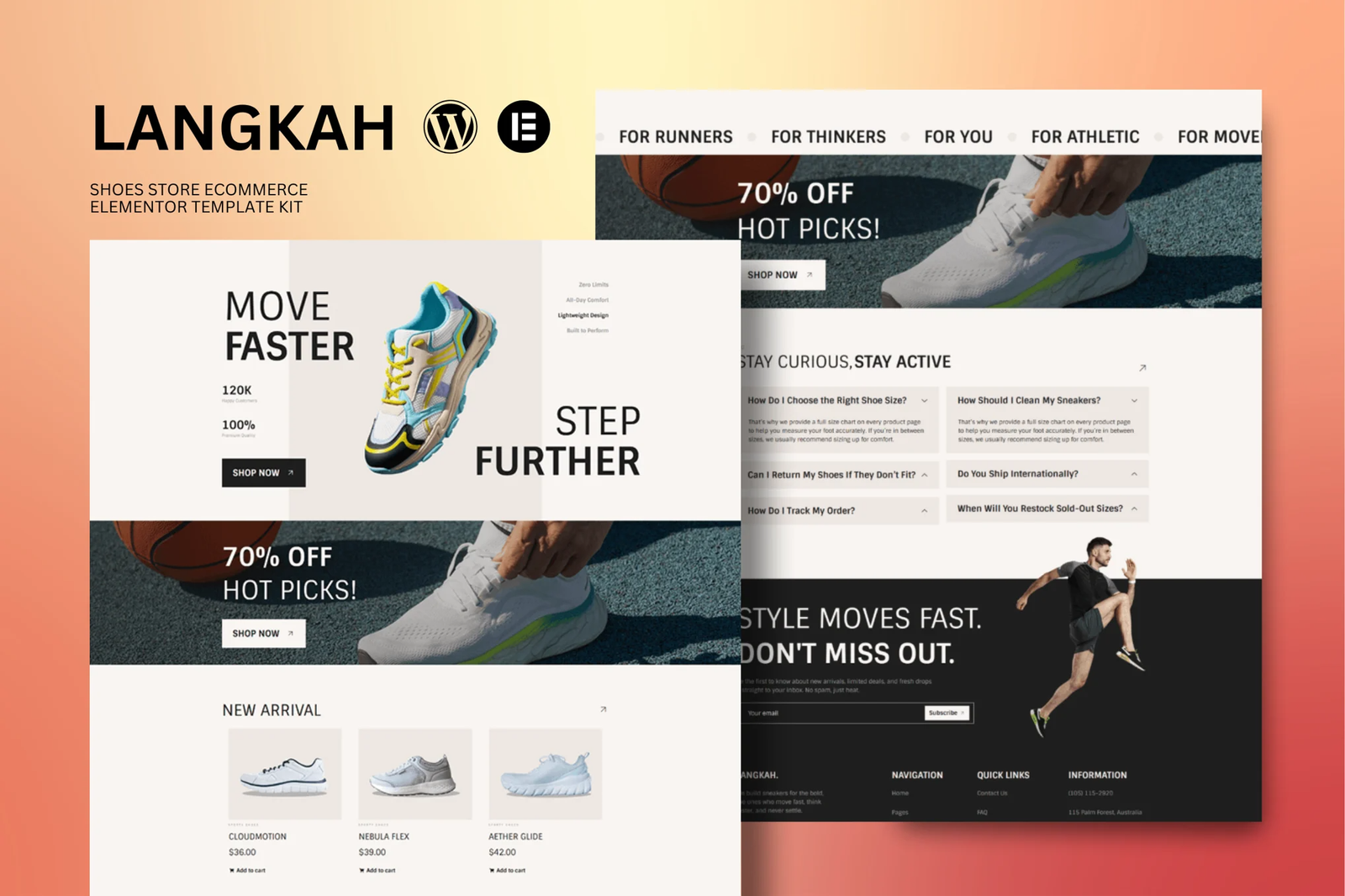 Langkah-Shoes-Store-eCommerce-Elementor-Template-Kit.png Langkah - Shoes Store eCommerce Elementor Template Kit - Image 1