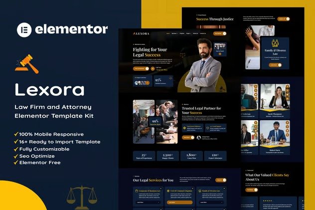 Lexora-Law-Firm-Attorney-Elementor-Template-Kit-3.jpg Lexora - Law Firm & Attorney Elementor Template Kit - Image 1