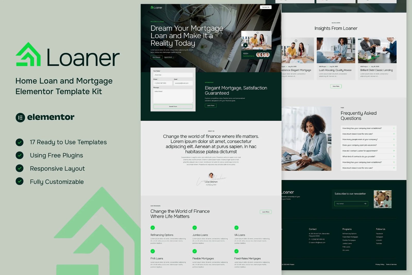 Loaner-Home-Loan-and-Mortgage-Elementor-Template-Kit-1.jpg Loaner - Home Loan and Mortgage Elementor Template Kit - Image 1