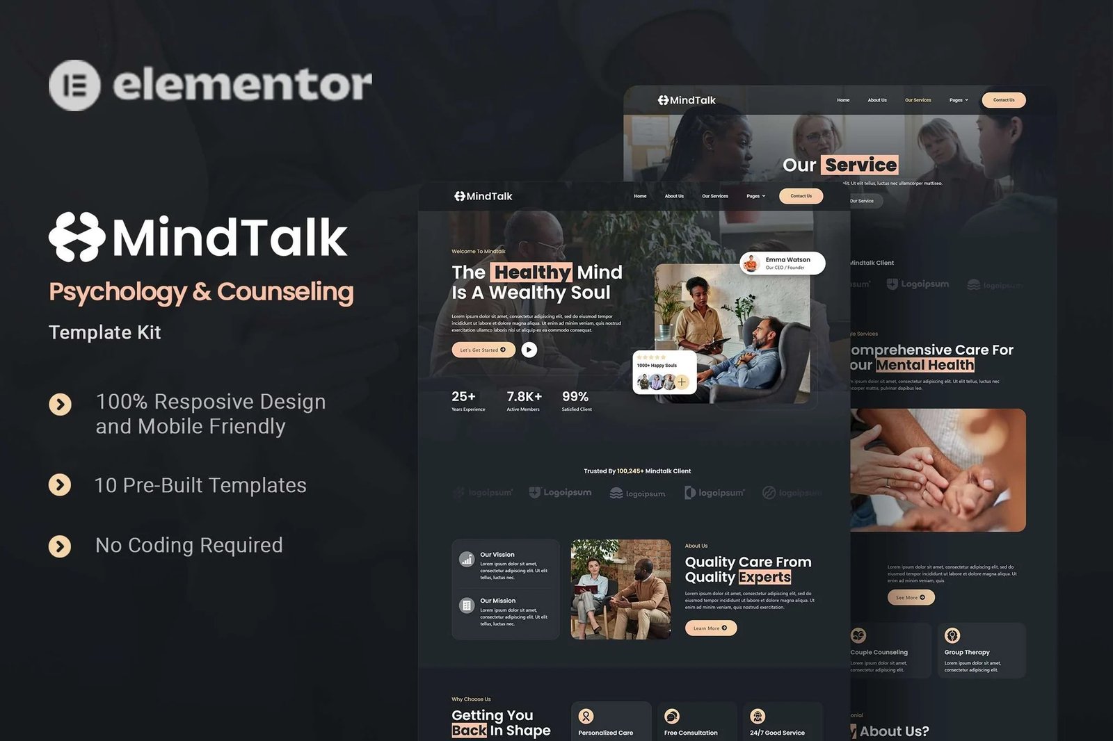 MindTalk-Psychology-Counseling-Elementor-Template-Kit.jpg MindTalk - Psychology & Counseling Elementor Template Kit - Image 1