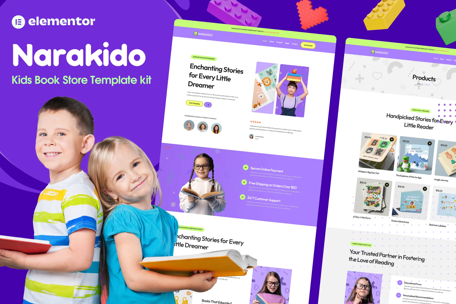 Narakido-Kids-Bookstore-Elementor-Template-Kit.png Narakido - Kids Bookstore Elementor Template Kit - Image 1