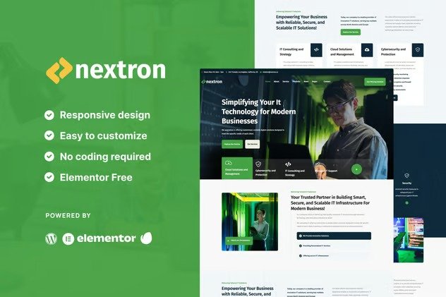 Nextron-Tech-Company-Elementor-Template-Kit-3.jpg Nextron - Tech Company Elementor Template Kit - Image 1