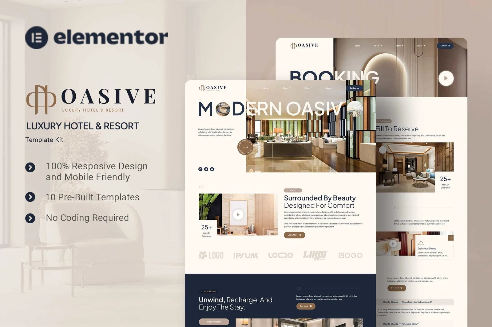 Oasive-Luxury-Hotel-Resort-Elementor-Template-Kit.jpg Oasive - Luxury Hotel & Resort Elementor Template Kit - Image 1