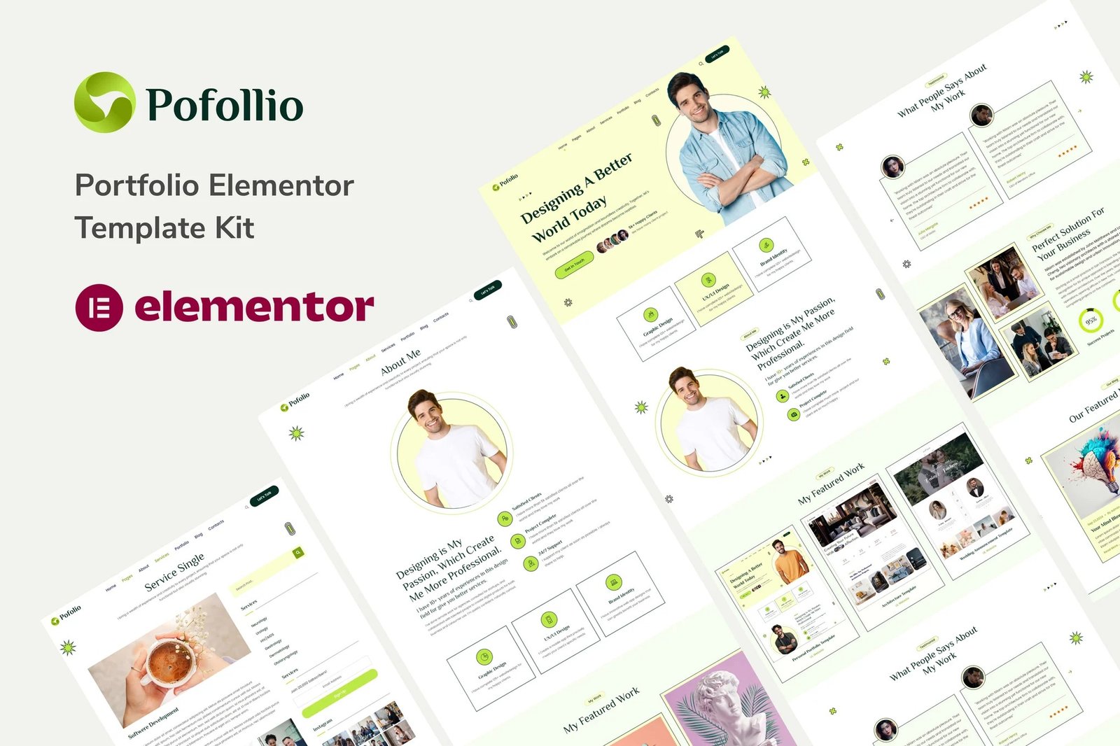 Pofollio-Portfolio-Elementor-Template-Kit.jpg Pofollio - Portfolio Elementor Template Kit - Image 1