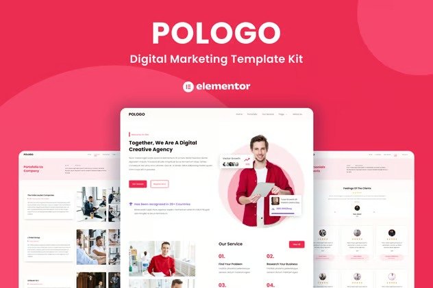 Pologo-Digital-Marketing-Elementor-Template-Kit-3.jpg Pologo - Digital Marketing Elementor Template Kit - Image 1