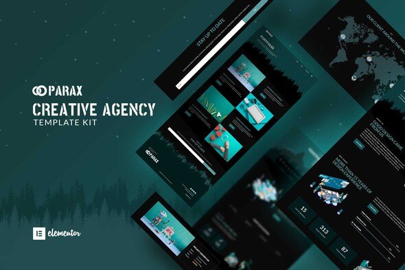 Preview20Parax.jpg Parax - Creative Agency Elementor Template Kit - Image 1