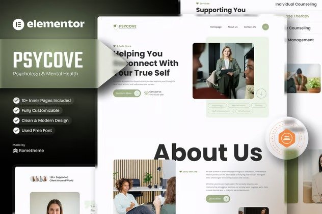 Psycove-Psychology-Mental-Health-Elementor-Template-Kit-1.jpg Psycove - Psychology & Mental Health Elementor Template Kit - Image 1