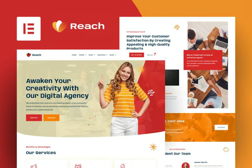 Reach-Digital-Agency-Creative-Elementor-Pro-Template-Kit.png Reach - Digital Agency & Creative Elementor Pro Template Kit - Image 1