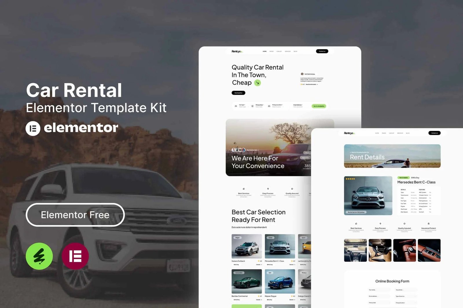 Rentcys-Car-Rental-Elementor-Template-Kit.jpg Rentcys - Car Rental Elementor Template Kit - Image 1