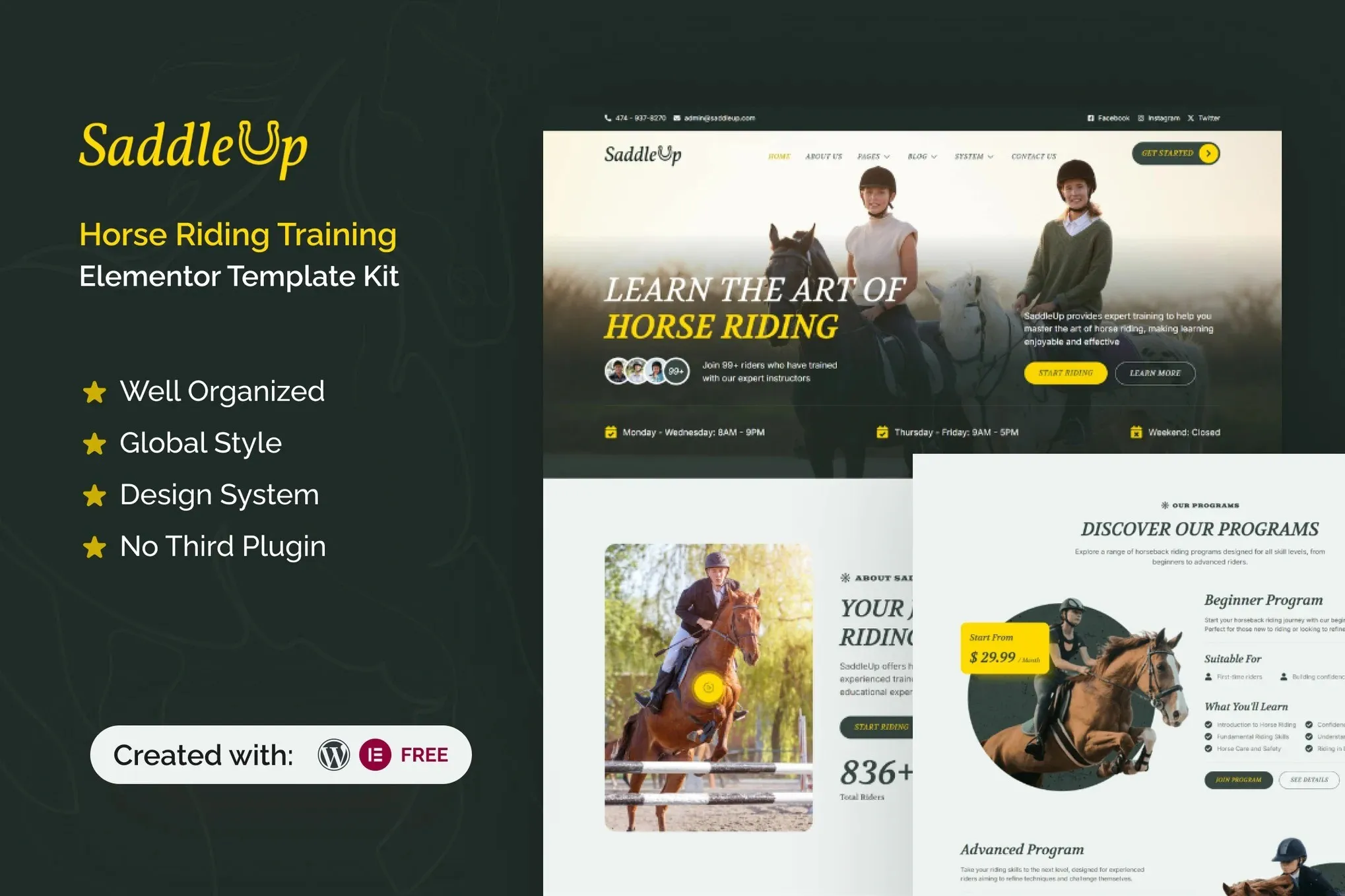SaddleUp-Horse-Riding-Training-Elementor-Template-Kit.webp SaddleUp - Horse Riding Training Elementor Template Kit - Image 1