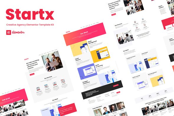 Startx20COVER.jpg Startx - Creative Agency Elementor Template Kit - Image 1