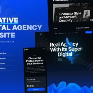 WAgency - Creative Digital Agency Elementor Template Kit