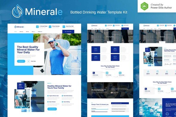 cover-213.jpg Minerale – Bottled Drinking Water Elementor Template Kit - Image 1