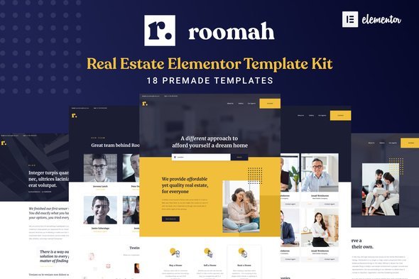 cover-215.jpg Roomah - Real Estate Agent Elementor Template Kit - Image 1
