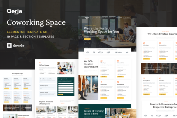cover-6-1.png Qerja - Coworking Space WordPress Elementor Template Kit - Image 1
