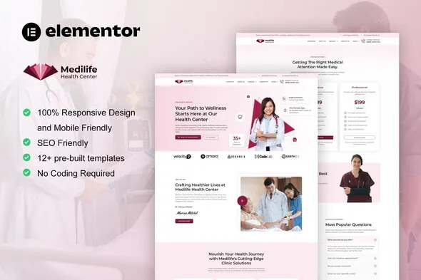 main20preview-70-1.webp MediLife - Medical Clinic Services Elementor Template Kit - Image 1