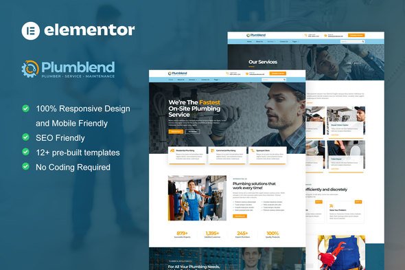 main20preview-9.jpg Plumbend - Plumbing Service Elementor Template Kit - Image 1