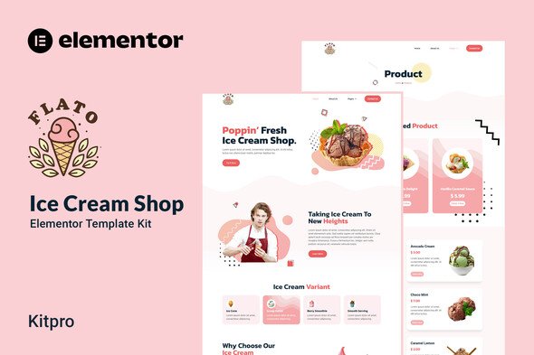 preview20-2.jpg Flato - Ice Cream Shop Elementor Template Kit - Image 1