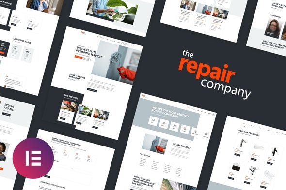 repair20preview.jpg Renovirta - Plumbing & Repair Elementor Template Kit - Image 1