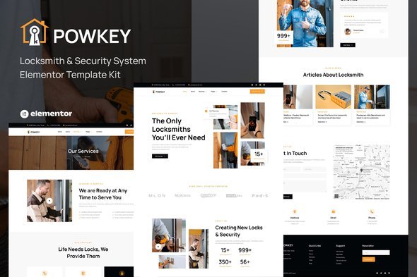 Cover-151.jpg Powkey - Locksmith & Security System Elementor Template Kit - Image 1