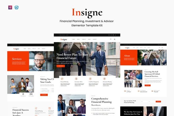 Insigne_Cover.jpg Insigne - Financial Business & Investment Elementor Template Kit - Image 1