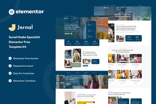 Jornal.jpg Jornal - Social Media Specialist Elementor Template Kit - Image 1