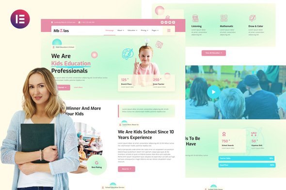 Mbolos-Kit.jpg Mbolos - Kids School Profile & Promotion Elementor Template Kit - Image 1