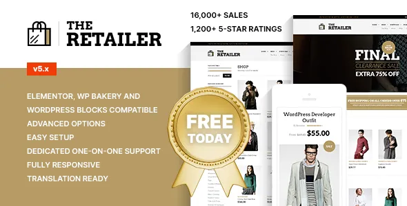 The-Retailer-.webp The Retailer 6.9.5 – Premium WooCommerce Store Theme - Image 1