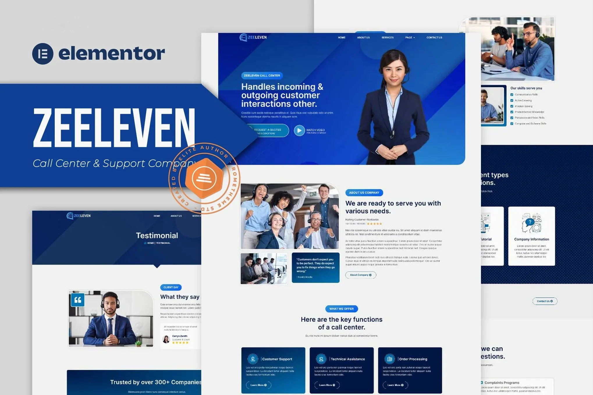 Zeeleven-Call-Center-Support-Company-Elementor-Template-Kit.webp Zeeleven - Call Center & Support Company Elementor Template Kit - Image 1