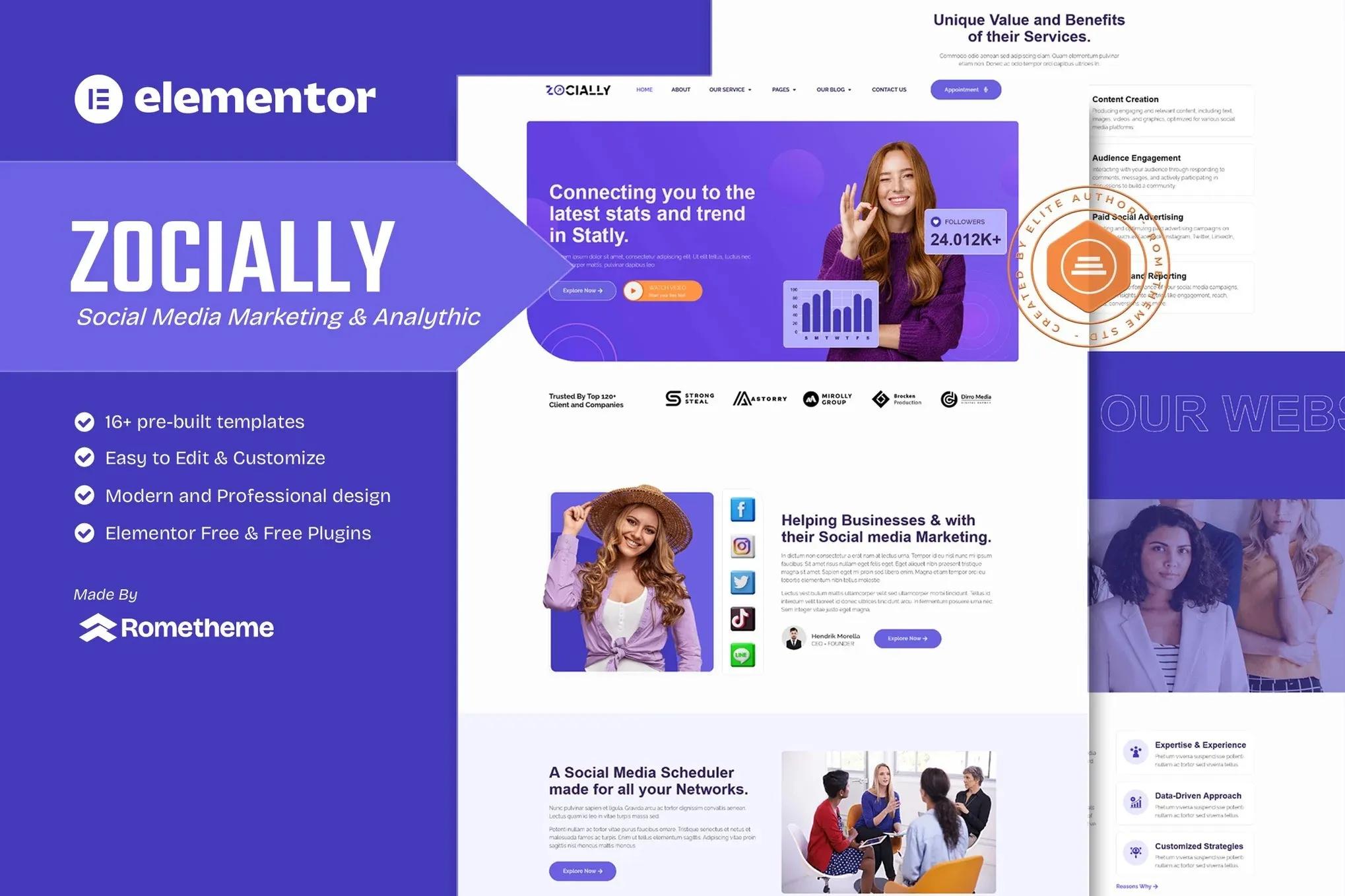 Zocially-Social-Media-Marketing-Analythic-Elementor-Template-Kit.webp Zocially - Social Media Marketing & Analythic Elementor Template Kit - Image 1