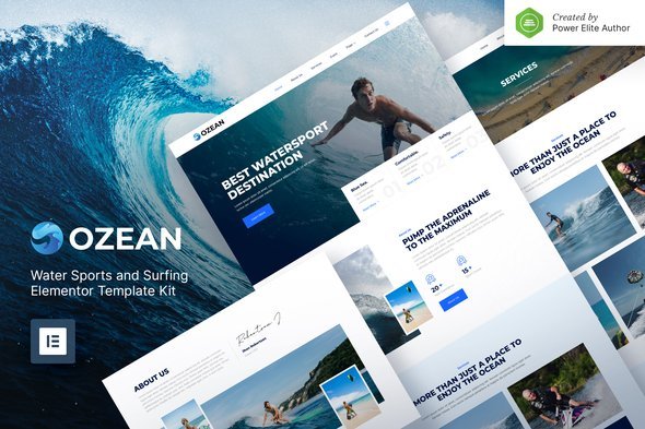 cover-136.jpg Ozean – Water Sports & Surfing Elementor Template Kit - Image 1