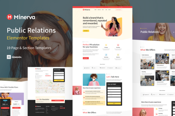 cover-19.png Minerva - Public Relation & Creative Agency Elementor Template Kit - Image 1