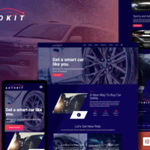 AutoKit - Auto Dealership & Car Listing Elementor Template Kit