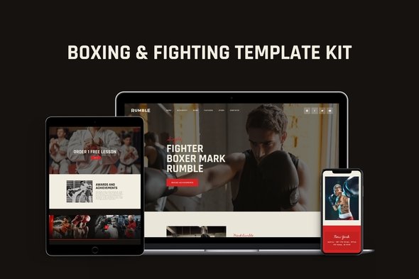 preview-8.jpg Rumble - Boxing, MMA & Fighting Elementor Template Kit - Image 1