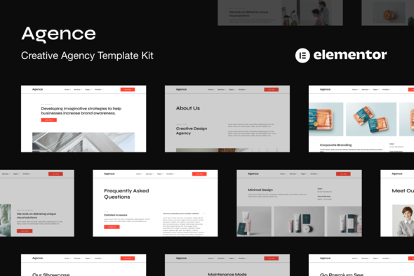 Cover_Images.png Agence Creative - Design Agency Elementor Template Kit - Image 1