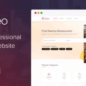 Listeo 2.0.22 - Directory & Listings With Booking