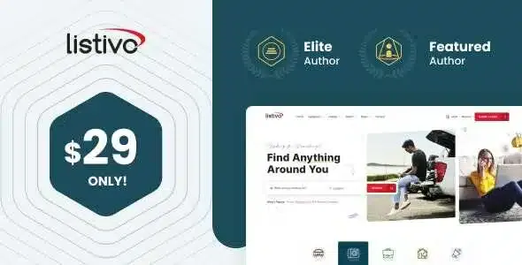 Listivo-1.webp Listivo 2.3.77 – Classified Ads & Directory Listing Theme - Image 1