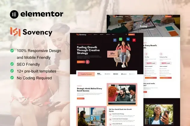 Sovency-Social-Media-Marketing-Agency-Elementor-Pro-Template-Kit.webp Sovency - Social Media Marketing Agency Elementor Pro Template Kit - Image 1