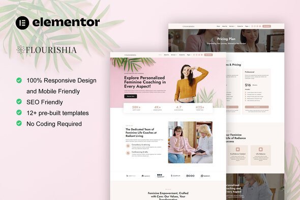 main20preview-11.jpg Flourishia - Feminine Business Coaching Elementor Pro Template Kit - Image 1