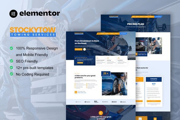 main20preview-9.jpg StockyTow - Towing Services Elementor Pro Template Kit - Image 1