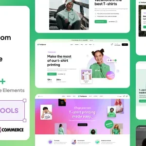 TeeSpace 1.6.8 – Print Custom T-shirt Designer WordPress theme