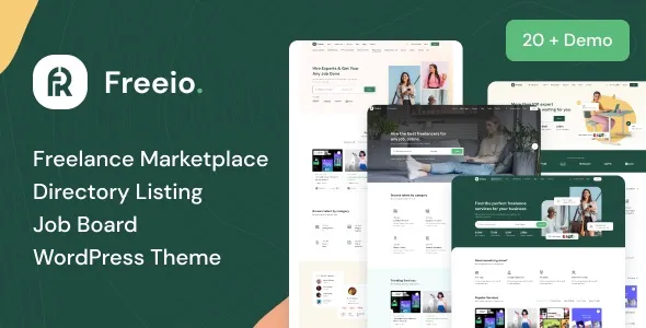 Freeio.webp Freeio 1.3.21 – Freelance Marketplace WordPress Theme - Image 1