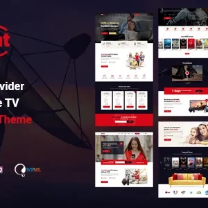Mirasat 1.1.0 – Internet Provider and Satellite TV WordPress Theme
