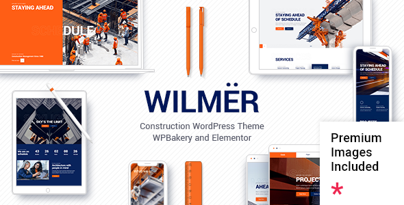 Wilmer-WordPress-Construction-Theme.png Wilmer 3.4.5 - WordPress Construction Theme - Image 1