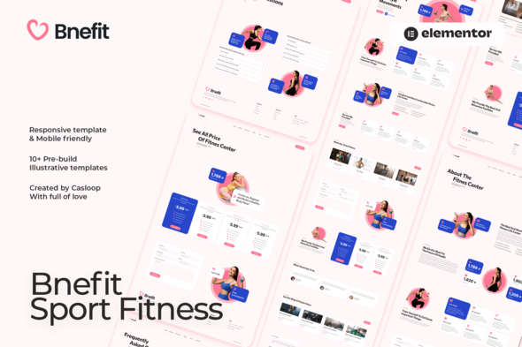 Artboard2012.png Bnefit - Gym & Fitness Center Elementor Template Kit - Image 1