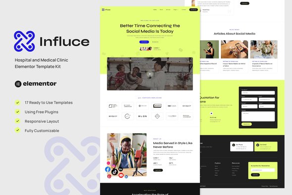 Cover-124.jpg Influce - Marketing Agency & Influencer Elementor Template Kit - Image 1